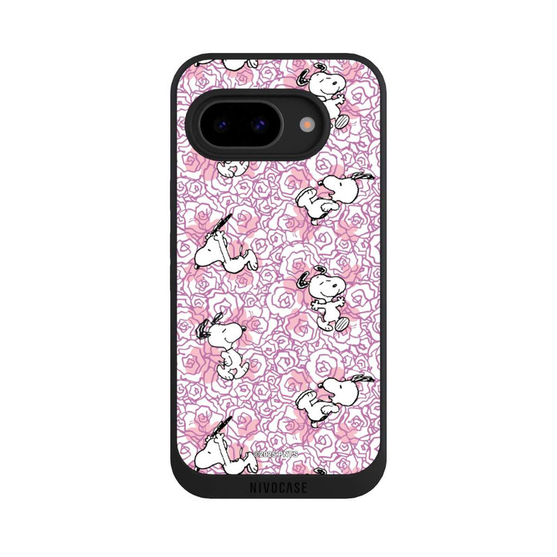 Pixel 9 a NIVOpure Peanuts Pink Roses Pattern