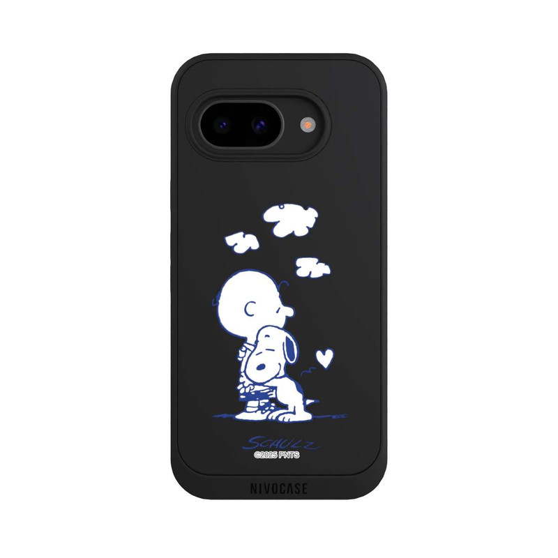 Pixel 9 a NIVOpure Peanuts Charlie Brown Snoopy Hug Transparent