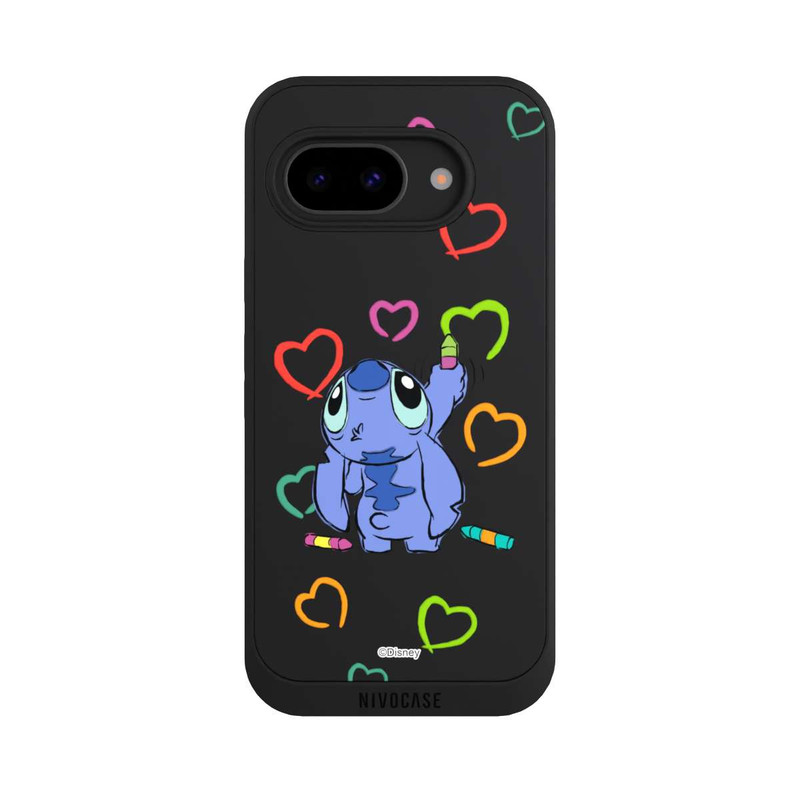 Pixel 9a NIVOpure Stitch Draws a Heart Transparent