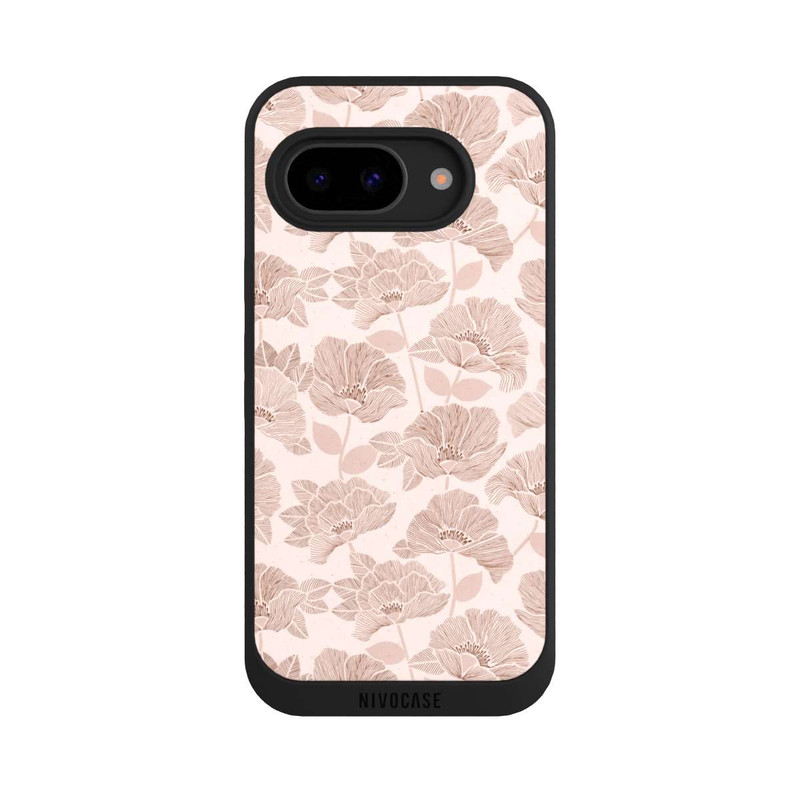 Pixel 9a NIVOpure Brown Floral Block