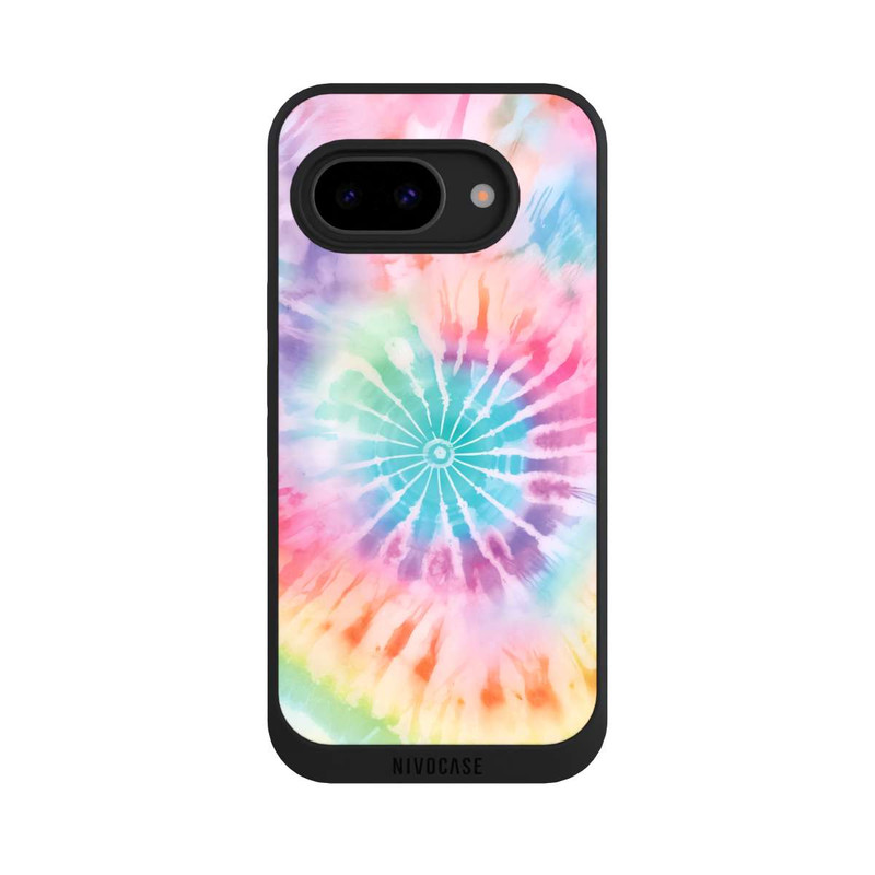 Pixel 9 a NIVOpure Rainbow Color Tie Dye 