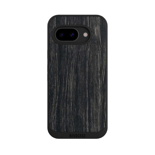 Google Pixel 9a NIVOpure Dunkle Holzstruktur
