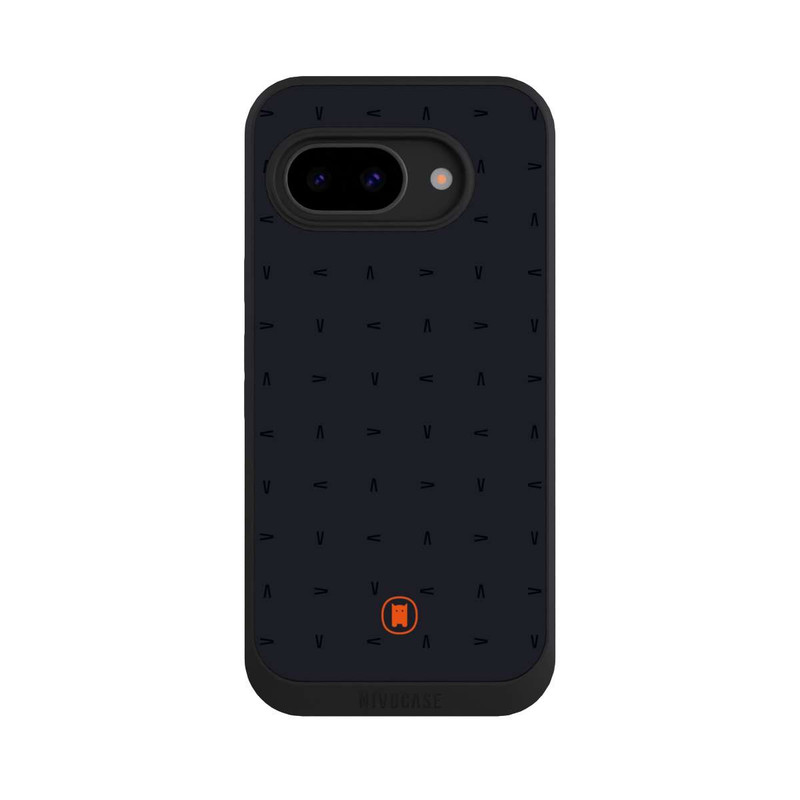 Pixel 9 a NIVOpure Nivocase Muster Dunkelgrau