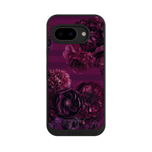 Google Pixel 9a NIVOpure Majestic Baroque Blossom Dream Burgundy Pink with AI