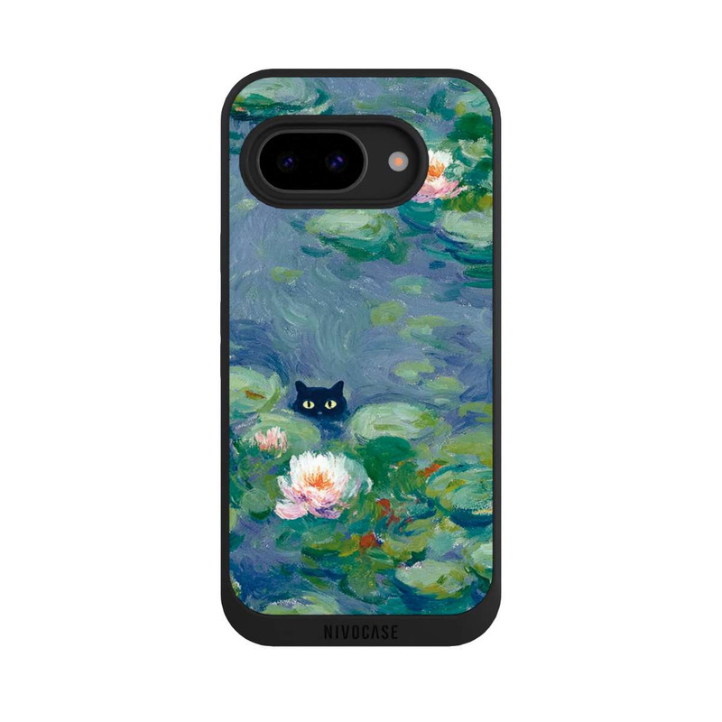 Pixel 9 a NIVOpure Katze im Teich Gemälde