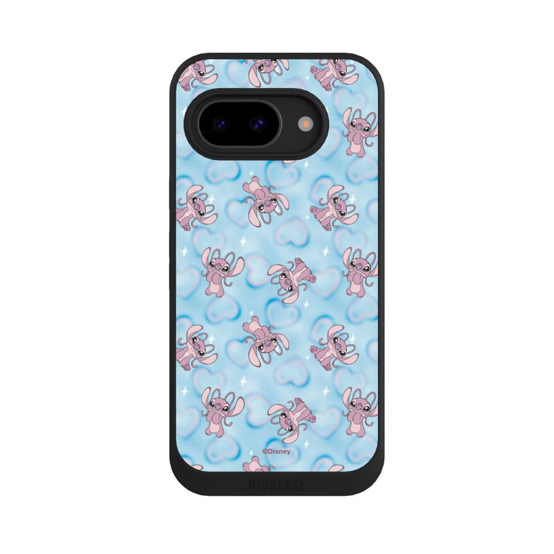 Pixel 9a NIVOpure Lilo & Stitch Angel Pattern Blue Hearts