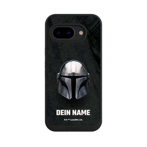 Google Pixel 9a NIVOpure Star Wars Mandalorian Black Helmet personnalisable
