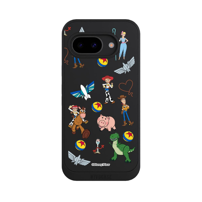 Pixel 9a NIVOpure Toy Story 5 Hero Toys Pattern Transparent