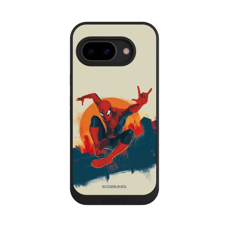 Pixel 9a NIVOpure Spider-Man Hero Force beige
