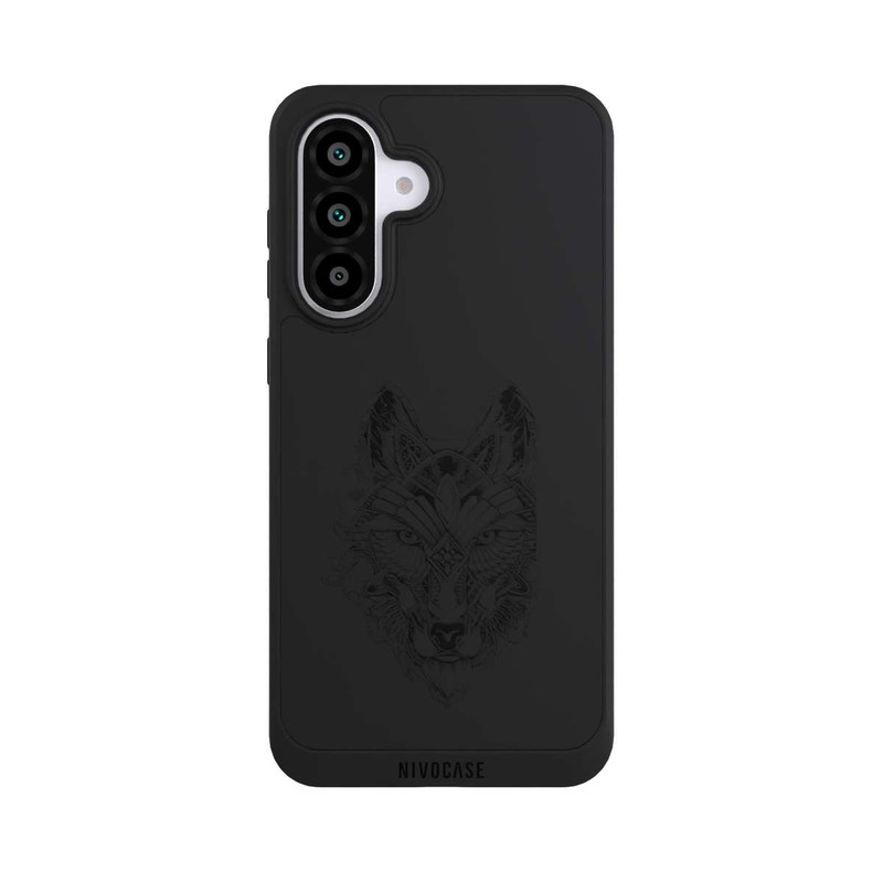 Galaxy A56 5G NIVOpure Wolf Mandala ohne Hintergrund