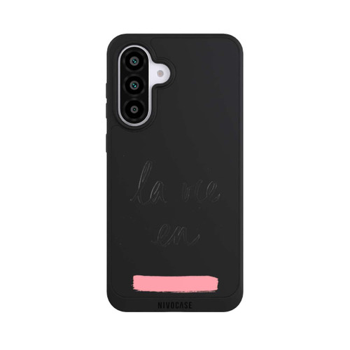 Samsung Galaxy A56 5G NIVOpure La vie en Pink Transparent