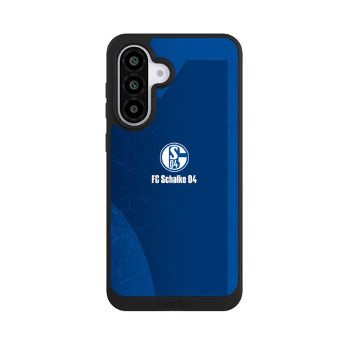 Samsung Galaxy A56 5G NIVOpure Schalke 04 Blauer Hintergrund Mit Logo