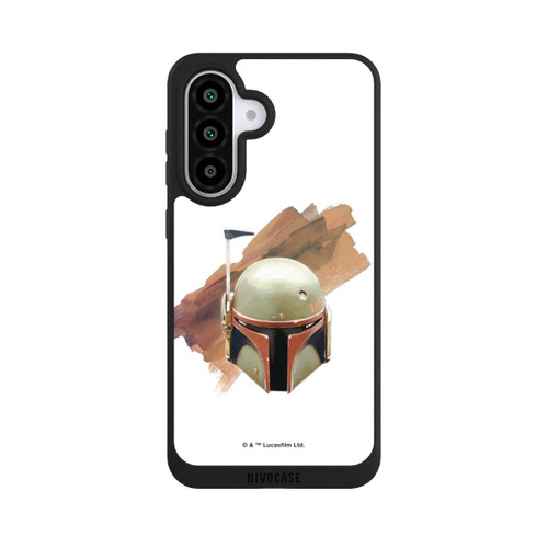 Samsung Galaxy A56 5G NIVOpure Boba Fett Helm Weiß