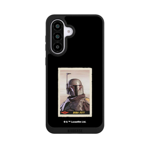 Samsung Galaxy A56 5G NIVOpure Boba Fett Badges Schwarzer Hintergrund