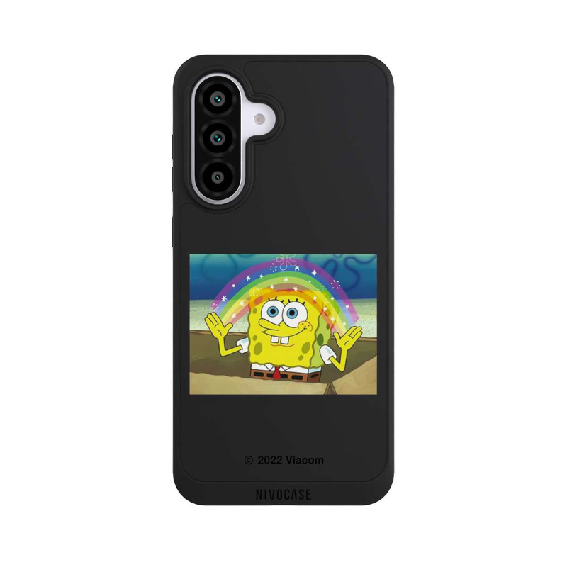 Galaxy A56 5G NIVOpure Spongebob - Regenbogen Meme transparent