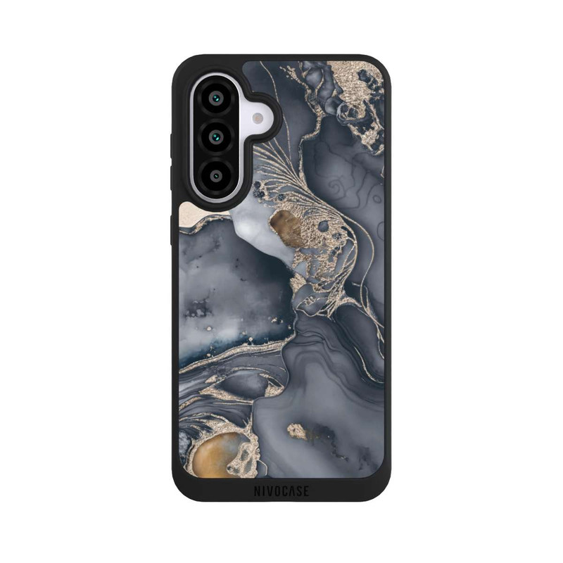 Galaxy A56 5G NIVOpure Alcohol Ink Gold Grey