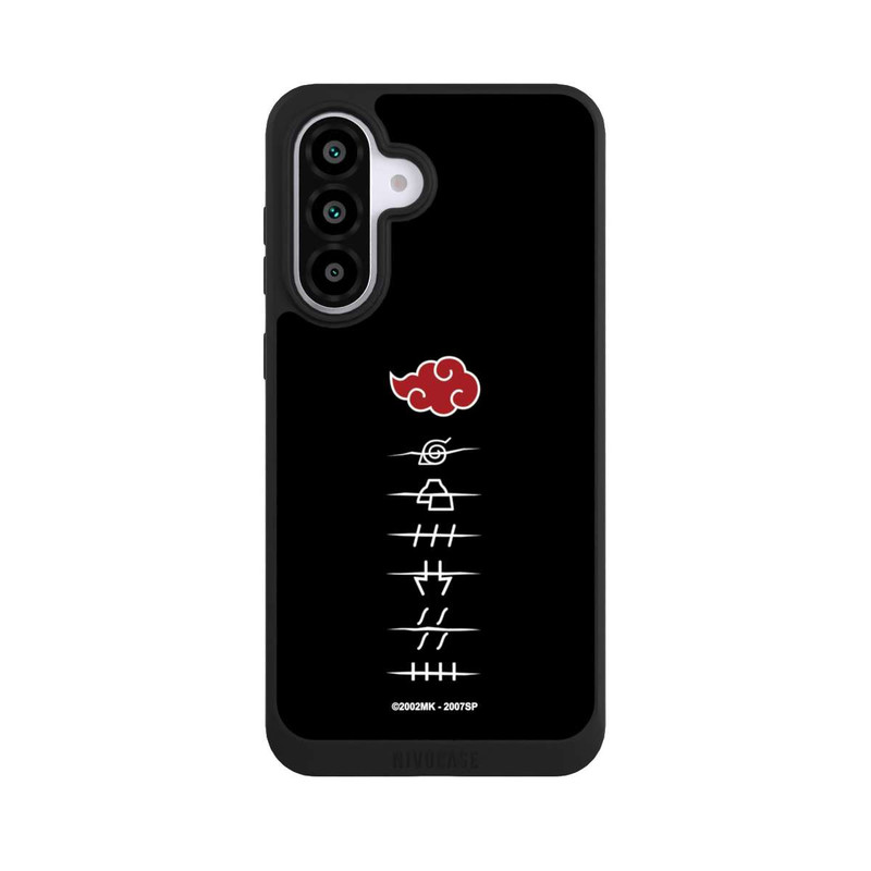 Galaxy A56 5G NIVOpure Symboles des membres de l'Akatsuki noirs
