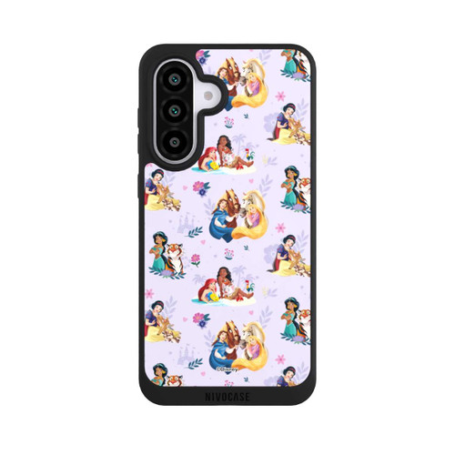 Samsung Galaxy A56 5G NIVOpure Princess Floral Pattern Purple