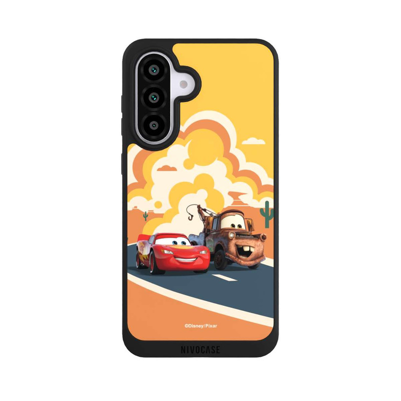 Galaxy A56 5G NIVOpure Disney Cars Lightning McQueen Und Hook on the Road