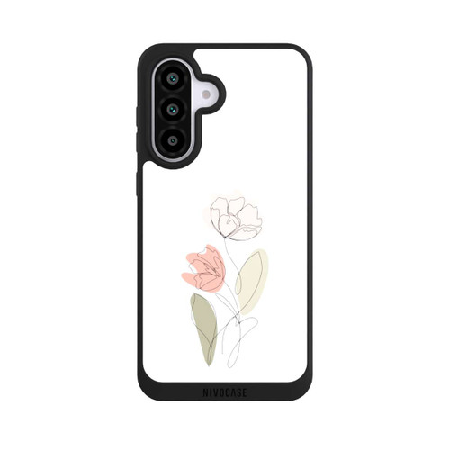 Samsung Galaxy A56 5G NIVOpure Blume Line Art Beige
