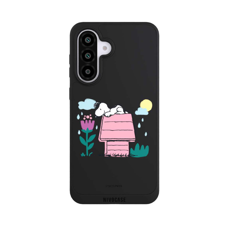 Galaxy A56 5G NIVOpure Snoopy Hundehütte Frühling transparent