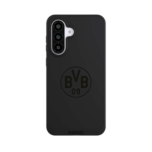 Samsung Galaxy A56 5G NIVOpure BVB Logo Schwarz Transparent