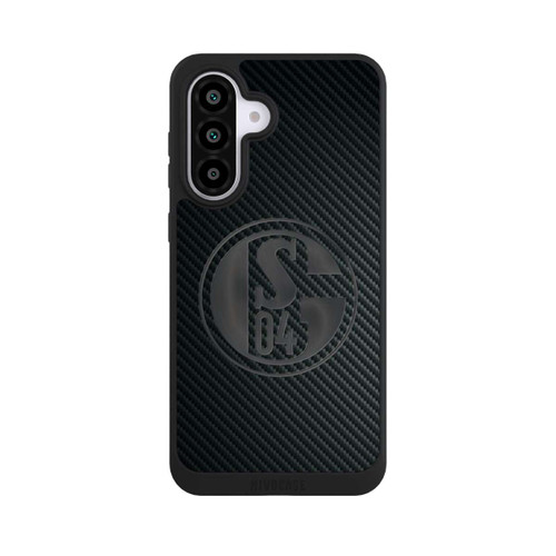 Samsung Galaxy A56 5G NIVOpure Schalke 04 Carbon Look
