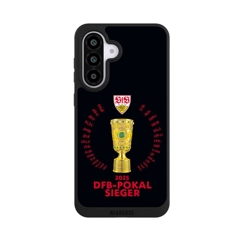 Samsung Galaxy A56 5G NIVOpure VfB DFB-Pokal Sieger Schwarz