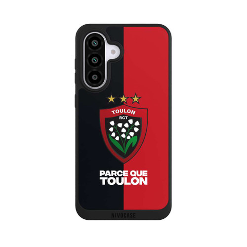 Samsung Galaxy A56 5G NIVOpure RCT Logo Rouge Noir