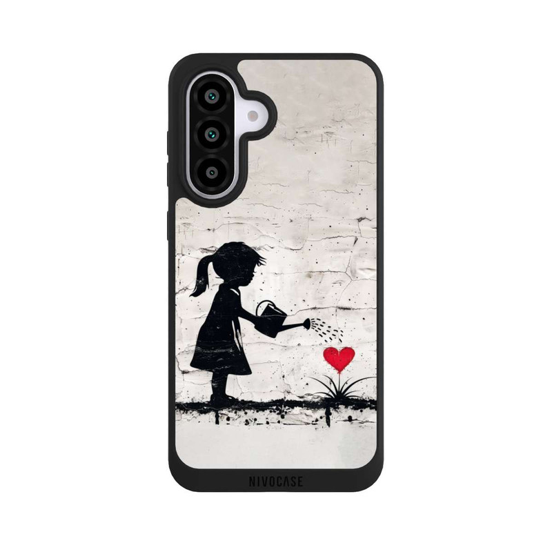 Galaxy A56 5G NIVOpure Girl Watering Bunch of Flowers 