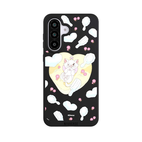 Samsung Galaxy A56 5G NIVOpure Aristocats Marie Hearts Yellow Transparent