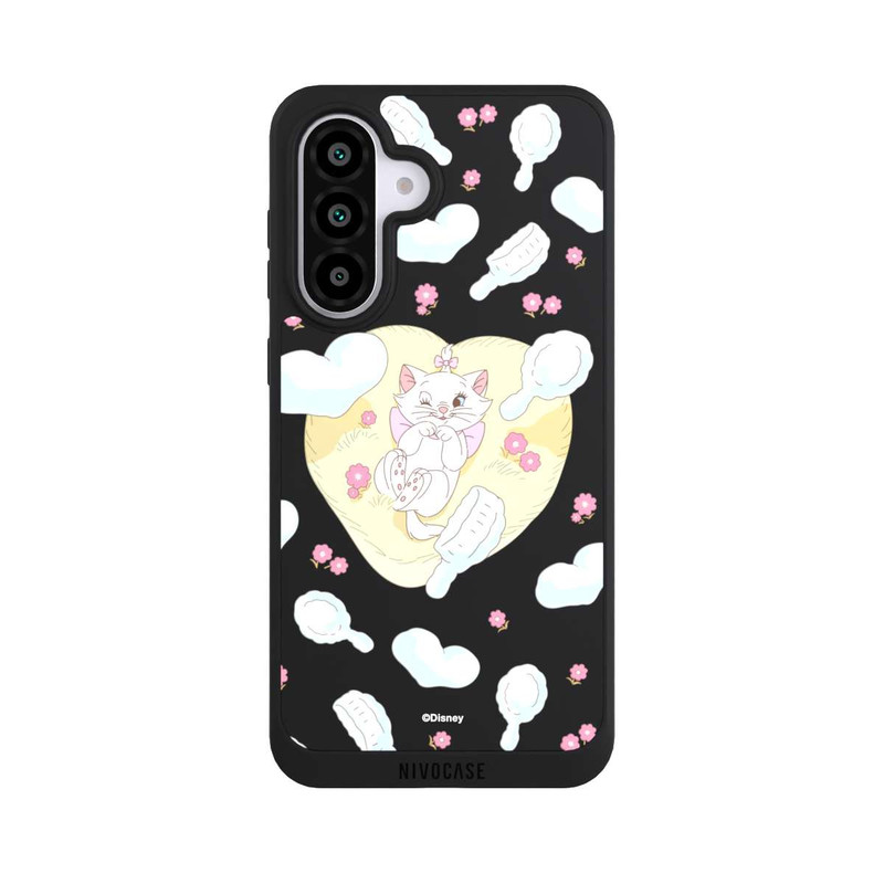 Galaxy A56 5G NIVOpure Aristocats Marie Hearts Yellow Transparent