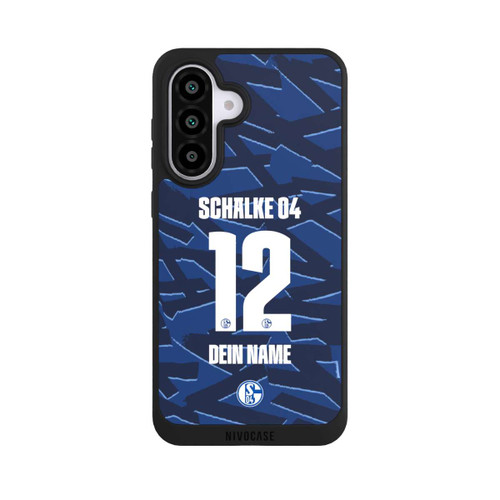 Samsung Galaxy A56 5G NIVOpure Schalke 04 Trikot Personalisierbar 25-26