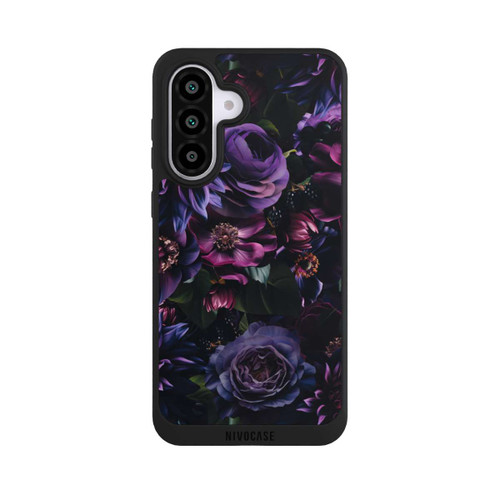 Samsung Galaxy A56 5G NIVOpure Dunkle Lila Blüten 