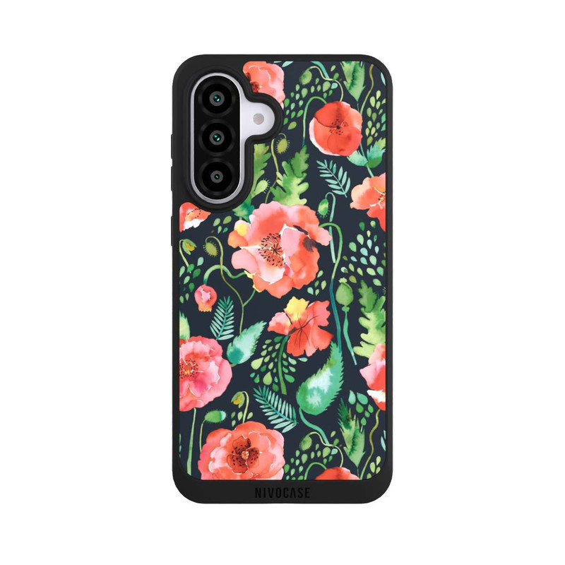 Galaxy A56 5G NIVOpure Mohnblumen Dunkle Wildnis