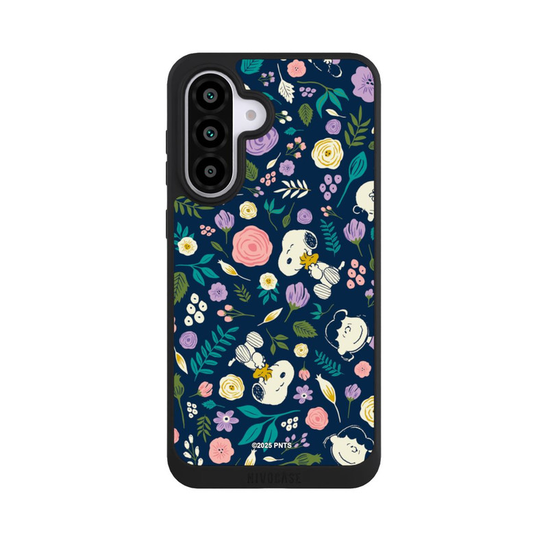 Galaxy A56 5G NIVOpure Peanuts Dark Flower Pattern