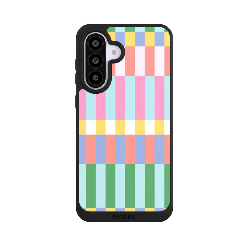 Galaxy A56 5G NIVOpure Checked Theme Pastel