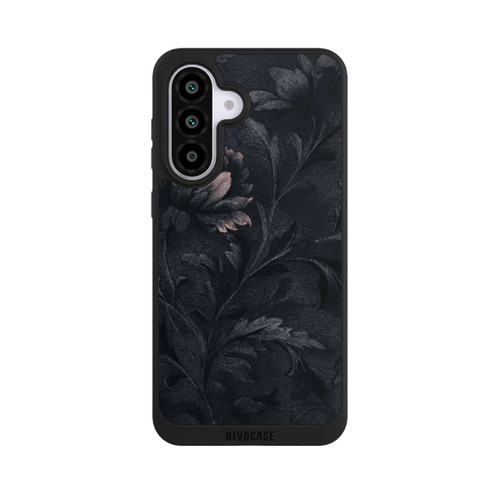 Samsung Galaxy A56 5G NIVOpure Dunkles Blumenmuster Vintage