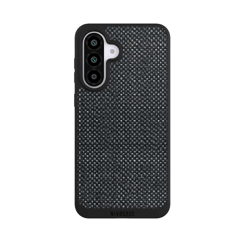 Galaxy A56 5G NIVOpure Tissu Noir Abstrait
