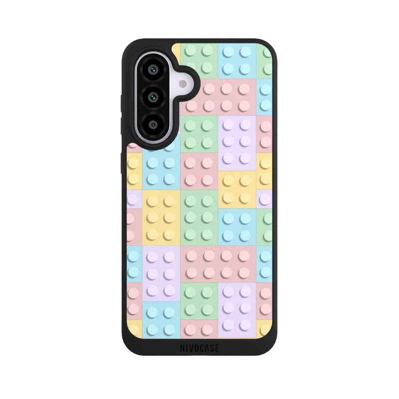 Galaxy A56 5G NIVOpure Colorful Blocks Pattern