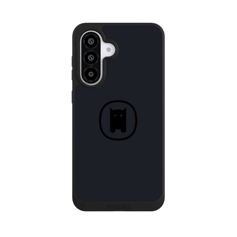 Galaxy A56 5G NIVOpure Nivocase Logo Large Black Gray
