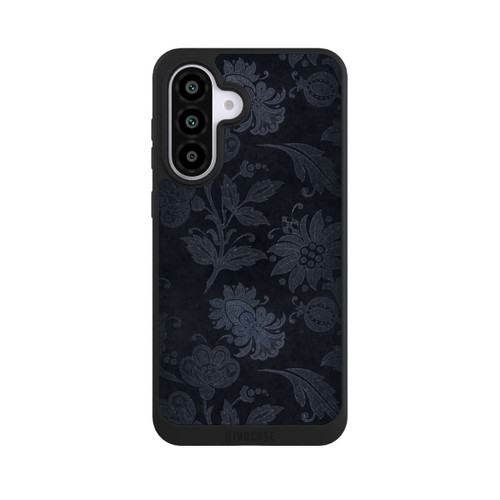 Samsung Galaxy A56 5G NIVOpure  Silberne Blumen auf Samt