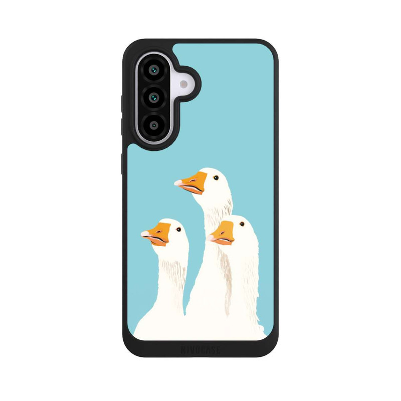 Galaxy A56 5G NIVOpure Three Geese Light Blue with AI