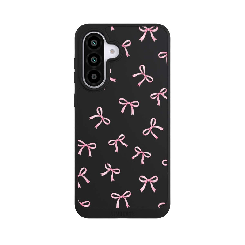 Galaxy A56 5G NIVOpure Pink Bows transparent with AI