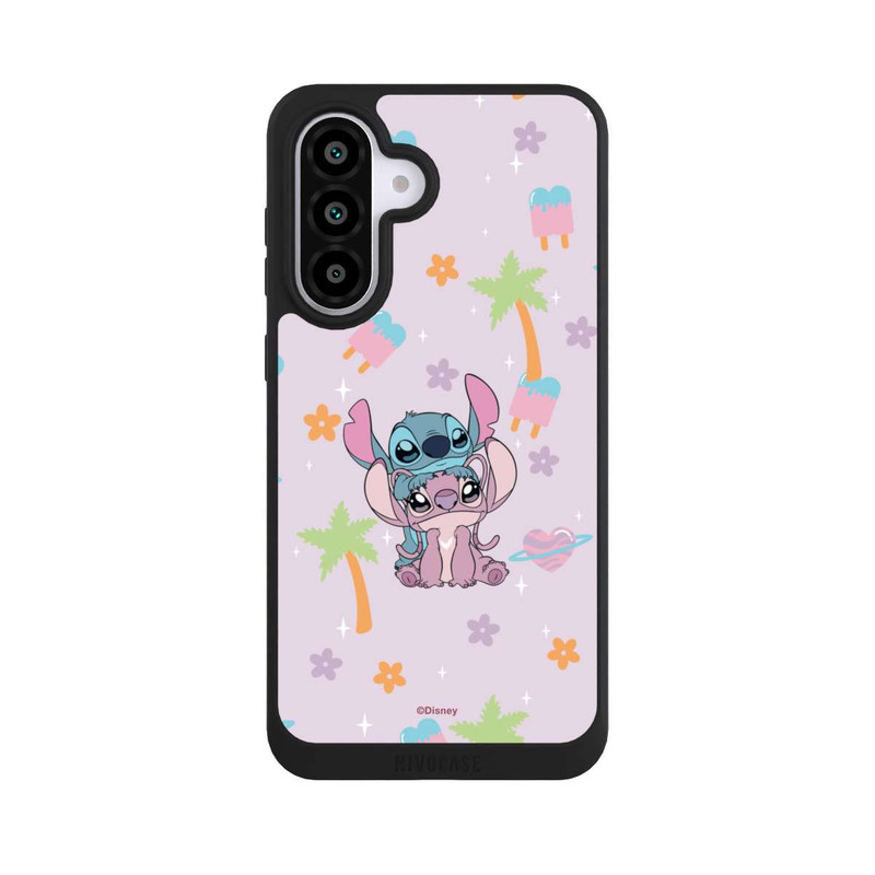 Galaxy A56 5G NIVOpure Stitch and Angel Cute Couple