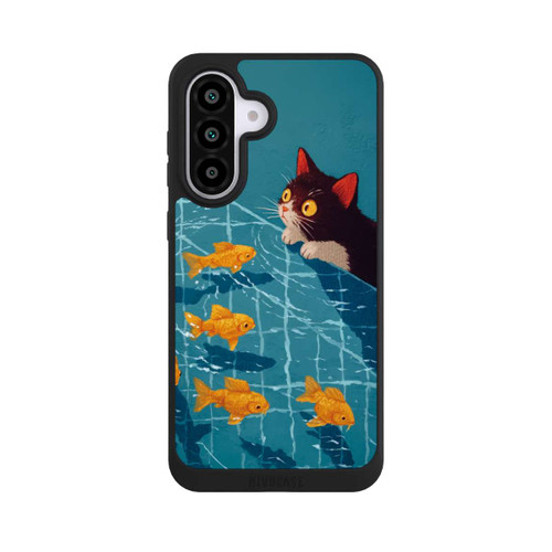 Samsung Galaxy A56 5G NIVOpure Die Katze im Pool mit KI