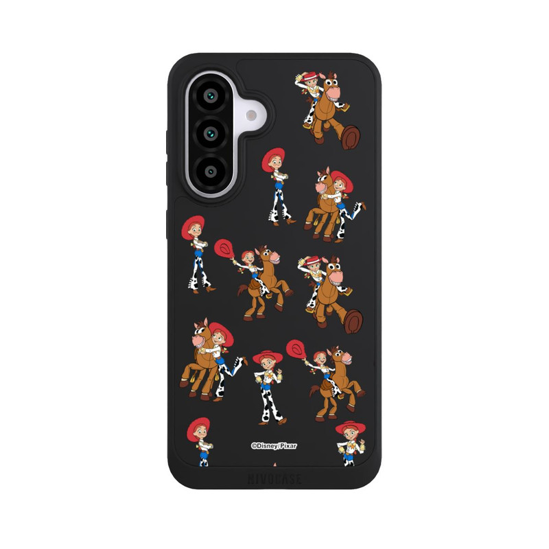 Galaxy A56 5G NIVOpure Toy Story 5 Jessie Cowboy Pattern Transparent