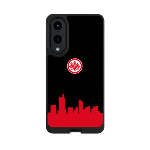 Samsung Galaxy S25 Edge NIVOpure Eintracht Frankfurt Skyline Rot