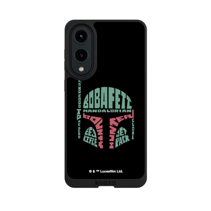 Galaxy S25 Edge NIVOpure Boba Fett Typo Graphique