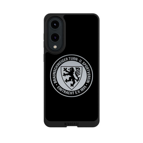 Samsung Galaxy S25 Edge NIVOpure Eintracht Braunschweig Schwarz Silber